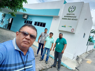 Fiscalização em unidade de saúde municipal
